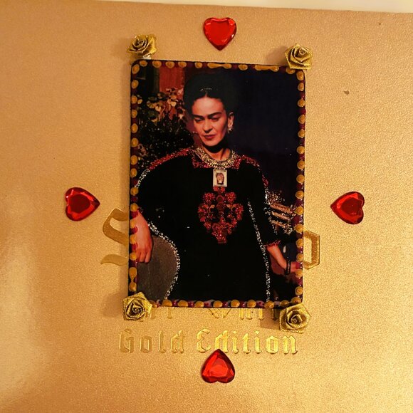 Suenos de Saundra Upcycled, Extremely Rare GOLD EDITION SINISTRO Cigar Box, - Picture 4 of 10